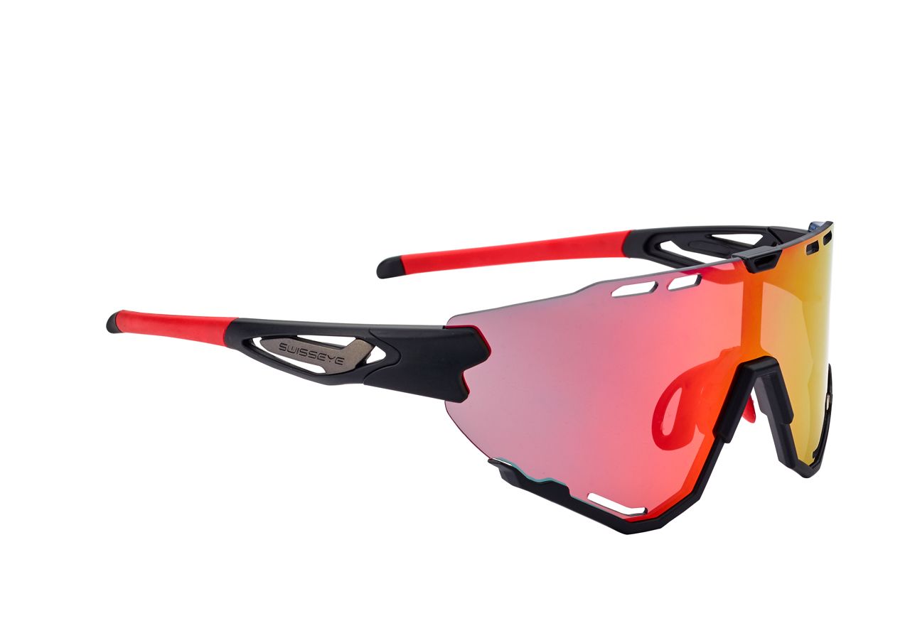 Sportbrille Radbrille Wechselgläser Swiss Eye Horizon Sonnenbrille Etui 